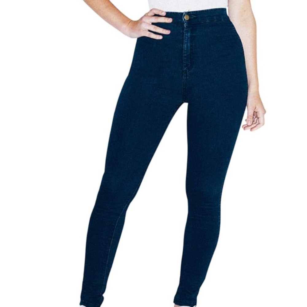 American Apparel High-Waisted Easy Jean